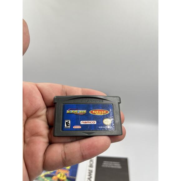 Ms. Pac-Man: Maze Madness/Pac-Man World (Nintendo Game Boy Advance 2005) GBA CIB - Picture 4 of 16